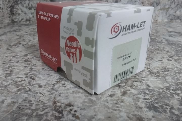 Ham-Let H-99S-00-SS-L-R-1/4 1/4 In Pipe Size Plumbing Needle Valve