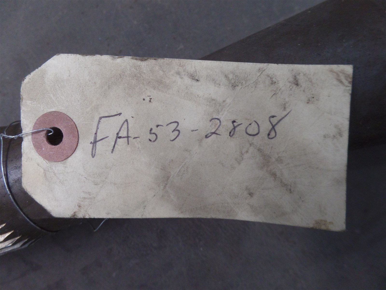 GENUINE BARBER GREENE PARTS FA-53-2808 LONG AXLE ASSEMBLY, FA532808