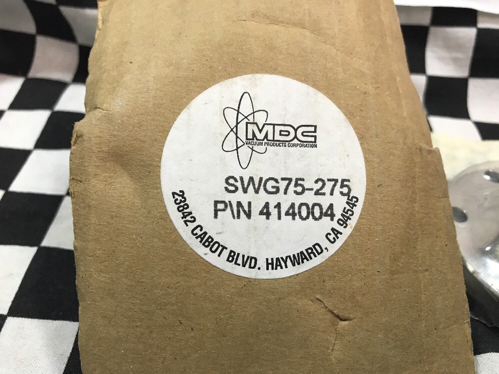 LOT OF 4, MDC VACUUM ADAPTER 2.75″ CF x 3/4″ TUBE, SWG75-275, Shipsameday#156AD