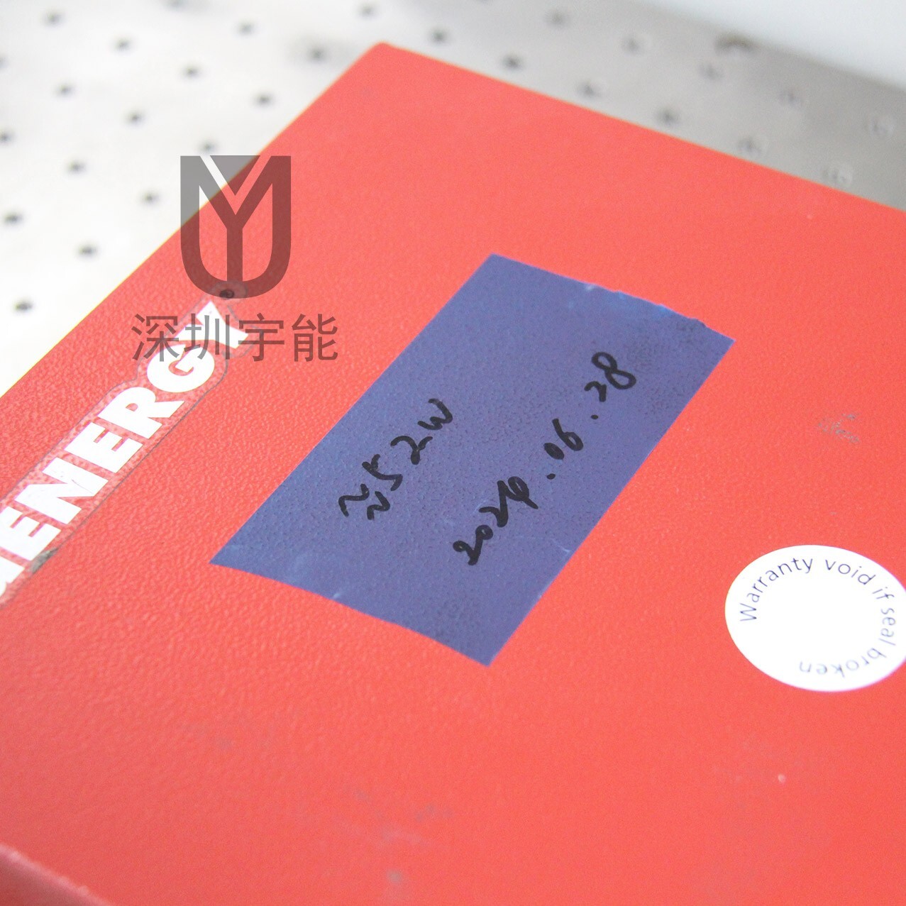 Used SPI fiber laser SP-050P-A-RM-Z-F-Y 1064nm tested ok power＞ 50W