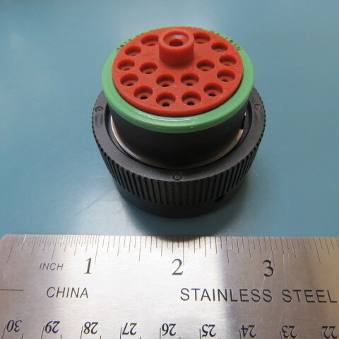 DEUTSCH HDP26-24-18SN Qty of 1 per Lot 18 Position Circular Connector Plug Hous