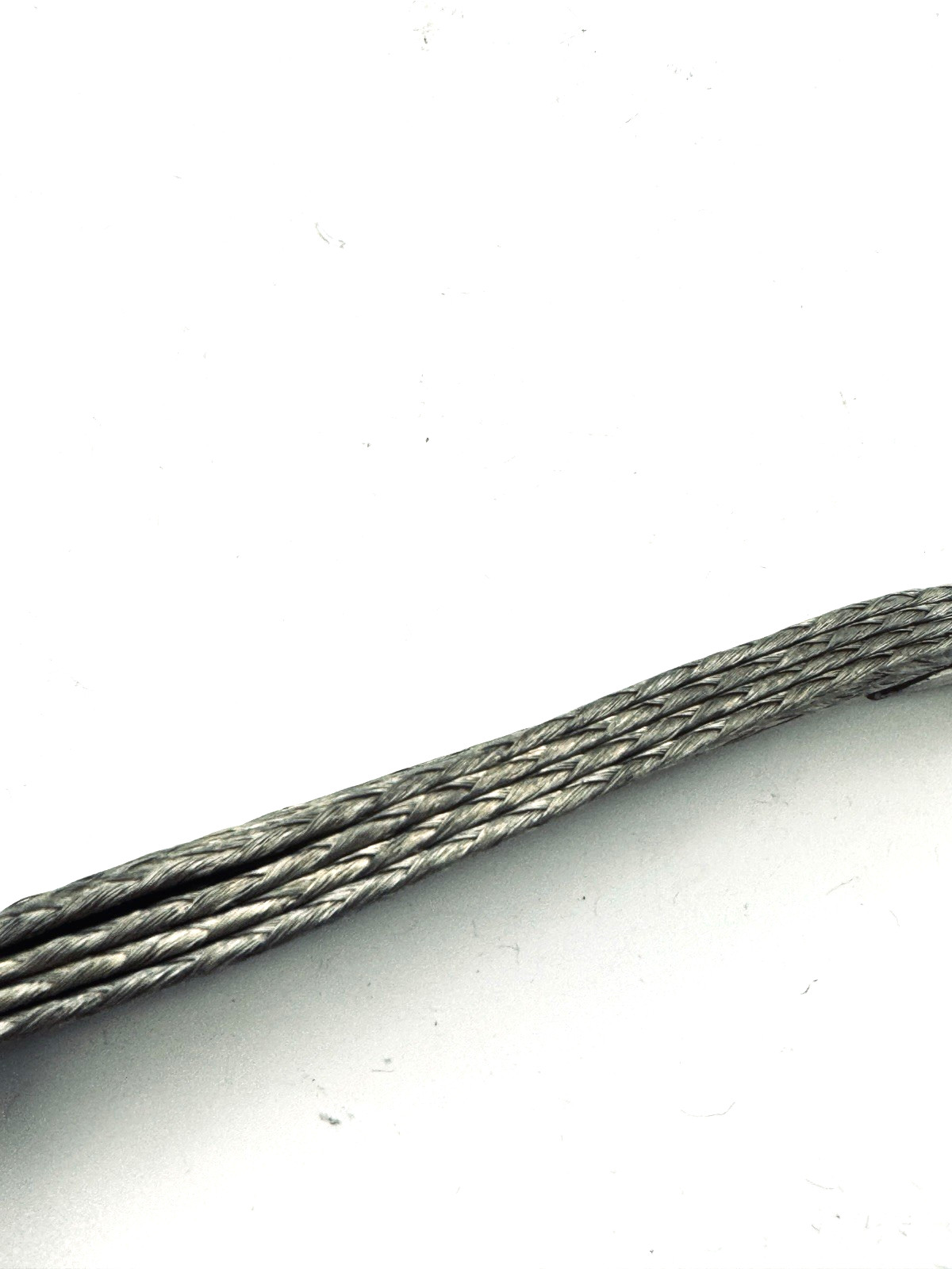 15-1/2″ x 1-1/2″ Flexible Jumper 4-Braid Tin Copper Busbar Connector 4-Hole