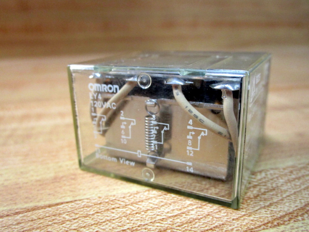 Omron LY4-120V AC Relay LY4-120VAC