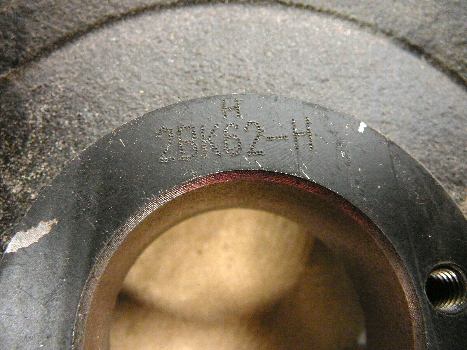 MARTIN V-BELT PULLEY 2BK62-H 2 GROOVE 5.2 PITCH DIA 5.95″ OD CAST IRON