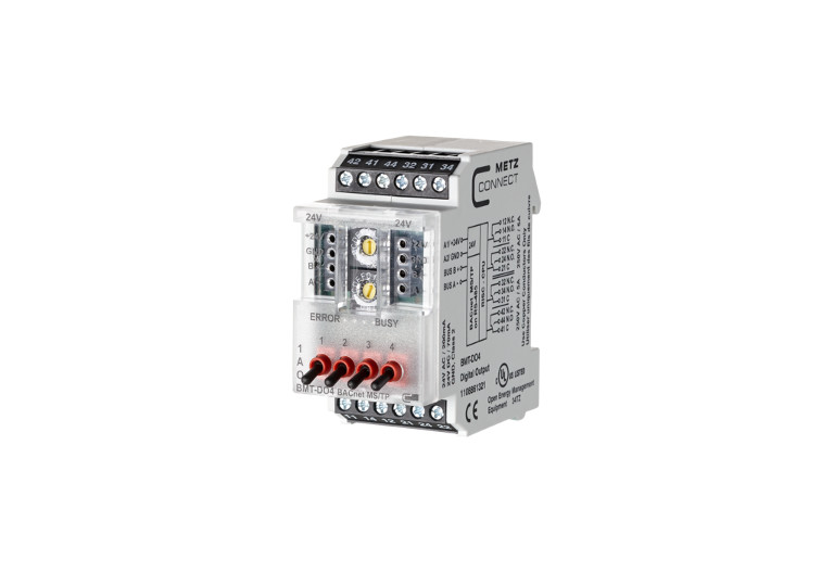 NEW Metz Connect BMT-F-DO4 BACnet MS/TP Module 110-886-1321