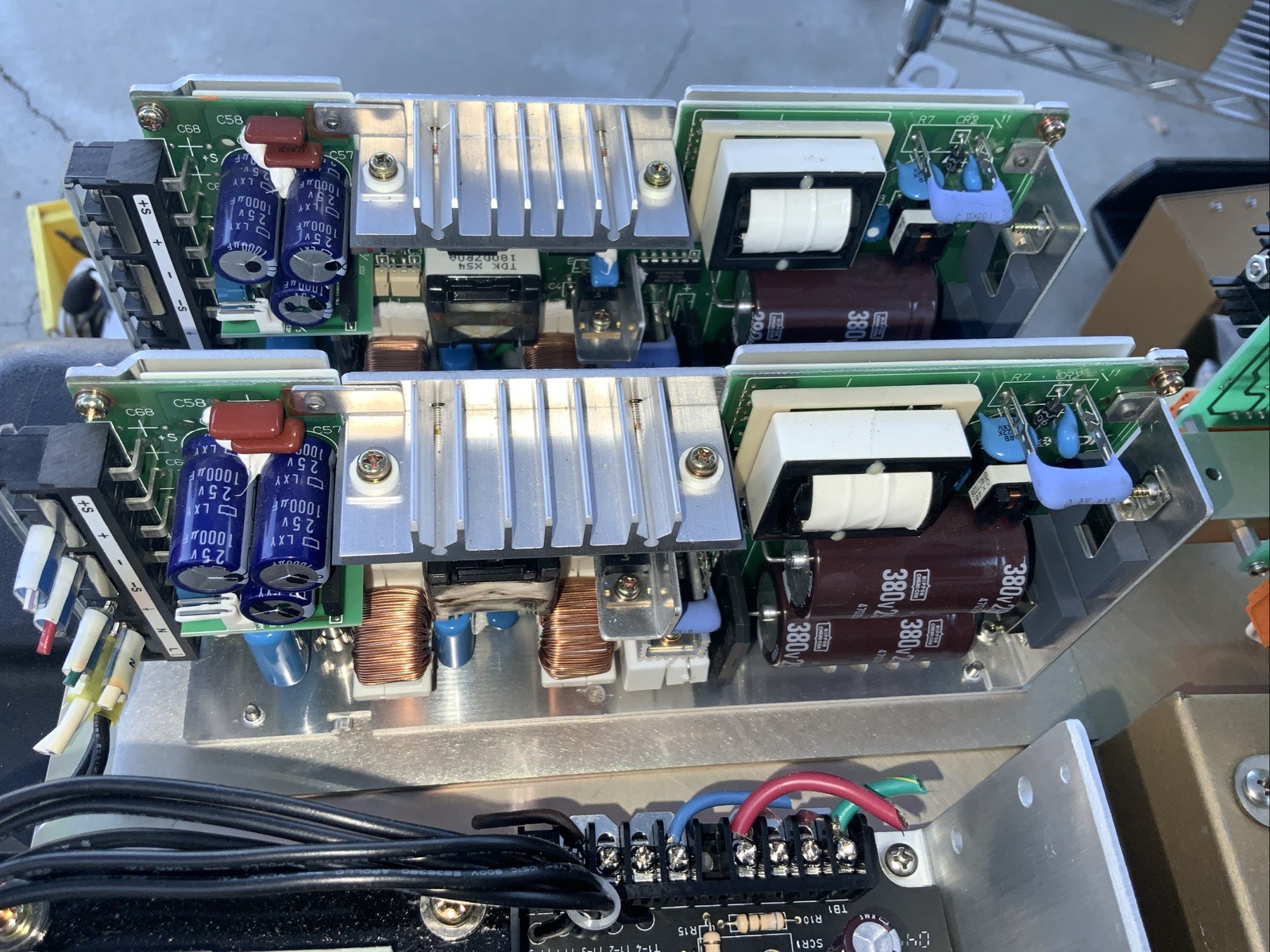 Mixed Lot INTRAOP / ACCURAY POWER SUPPLY, Untested, For Parts ONLY