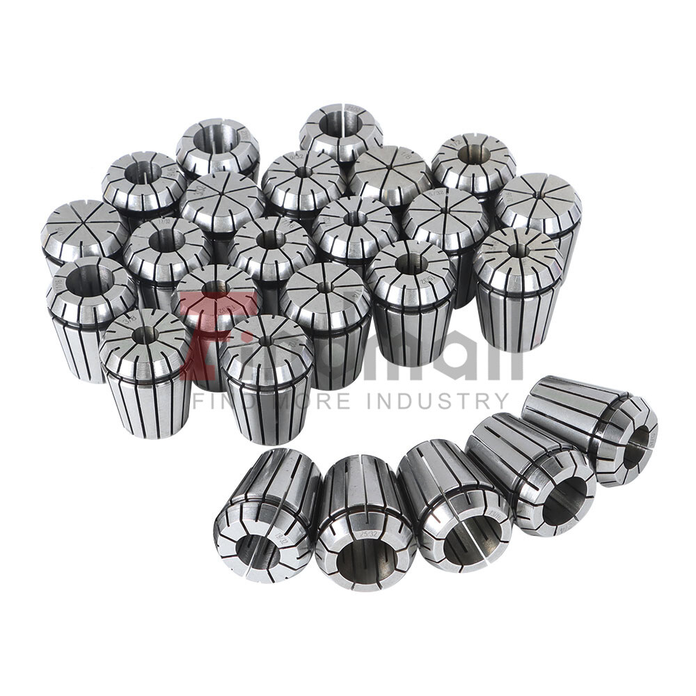 For CNC engraving machines 25 pcs 1/16-3/4 inch bracket spring collets suitable