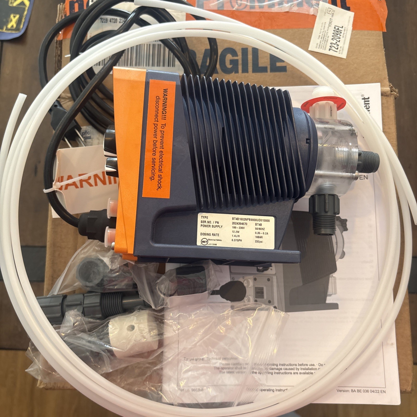 New Prominent BT4B 1602NPB9000UD010000