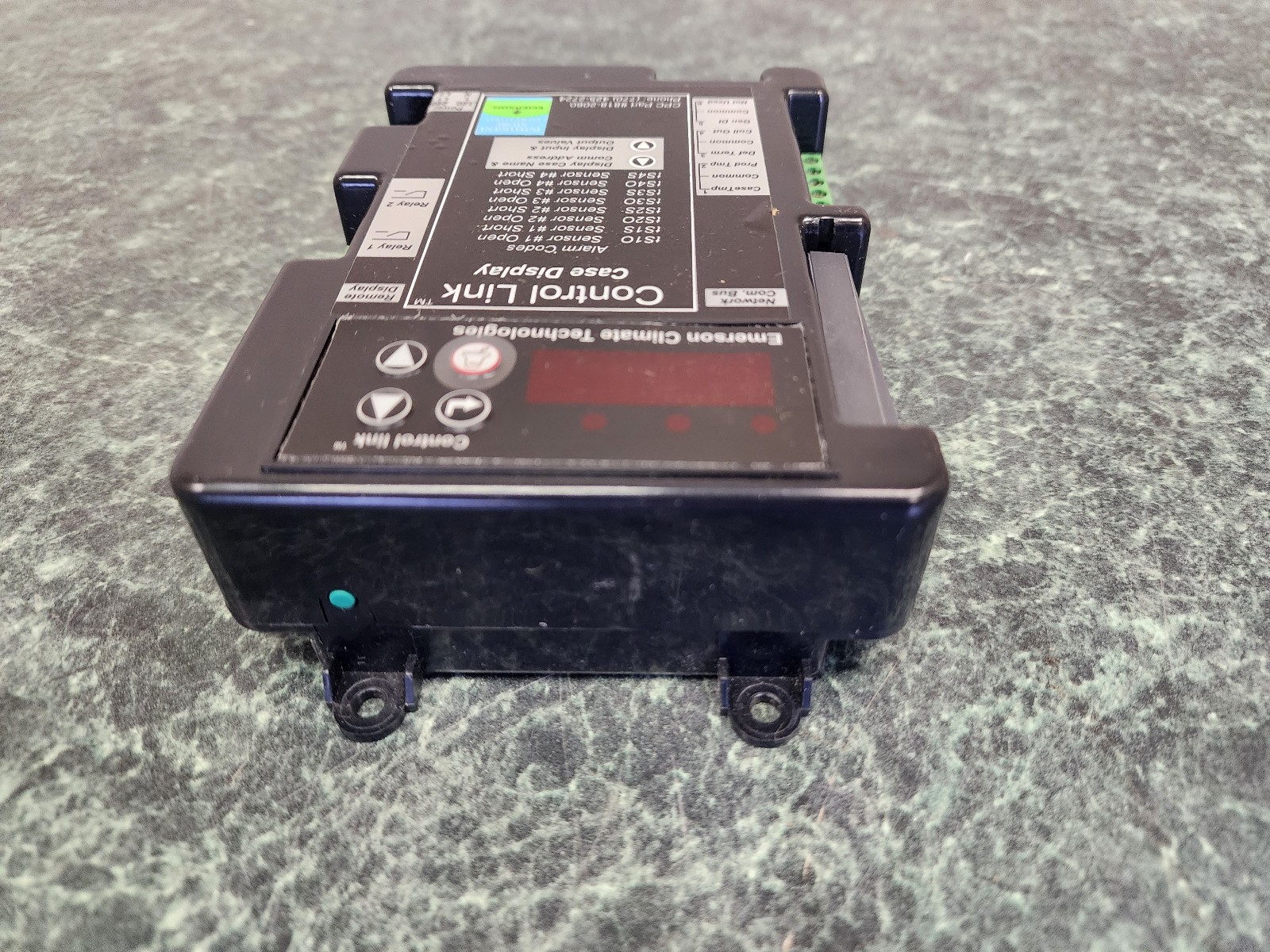 Emerson Climate Control Link Case Display 818-2060 w/ 618-1120 Expansion Board