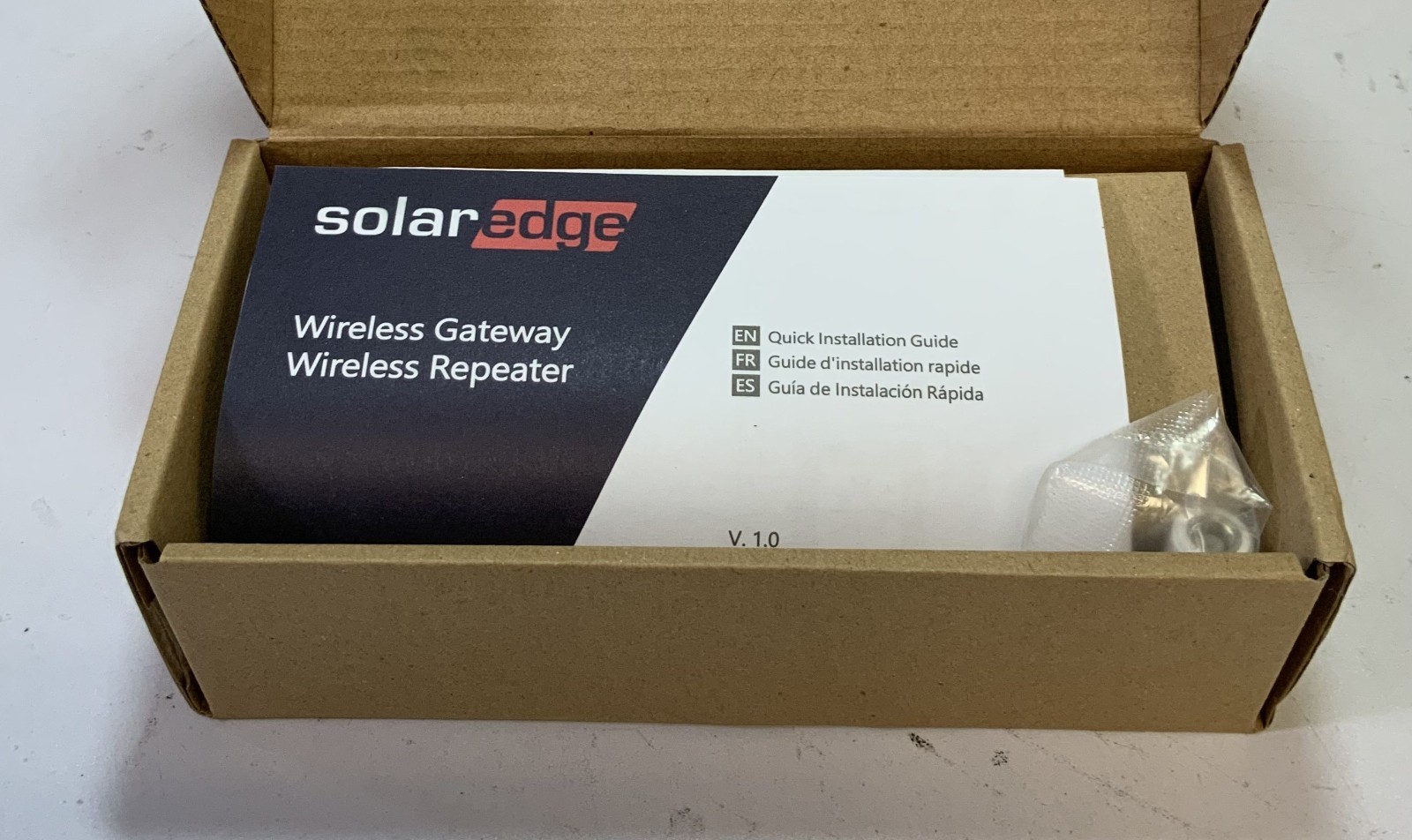 SolarEdge SE-WFRPT-B-S1-NA Wireless Gateway & Repeater, White “B7C”