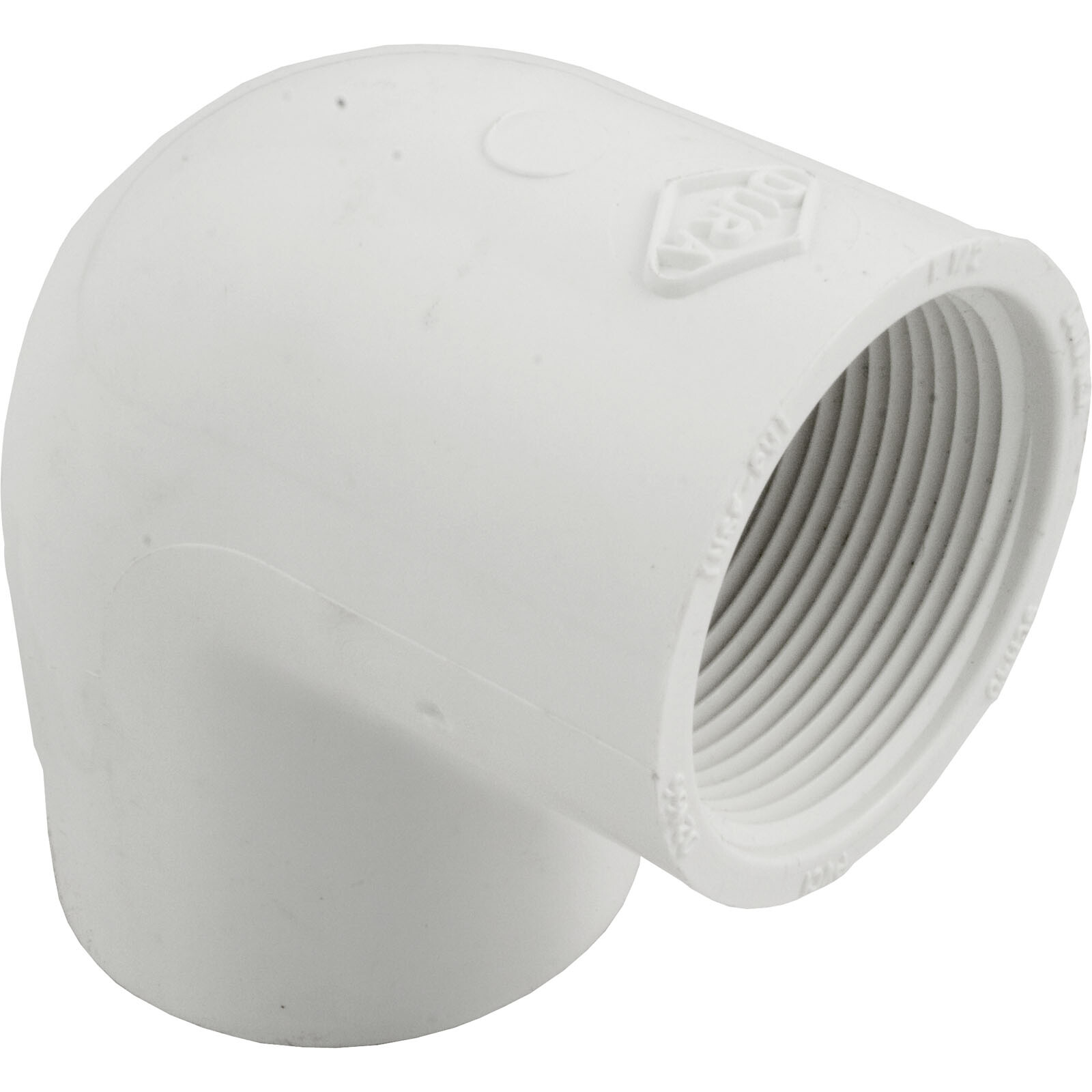 Lasco 407-015 90 Elbow 1-1/2 Slip x 1-1/2 Female Pipe Thread