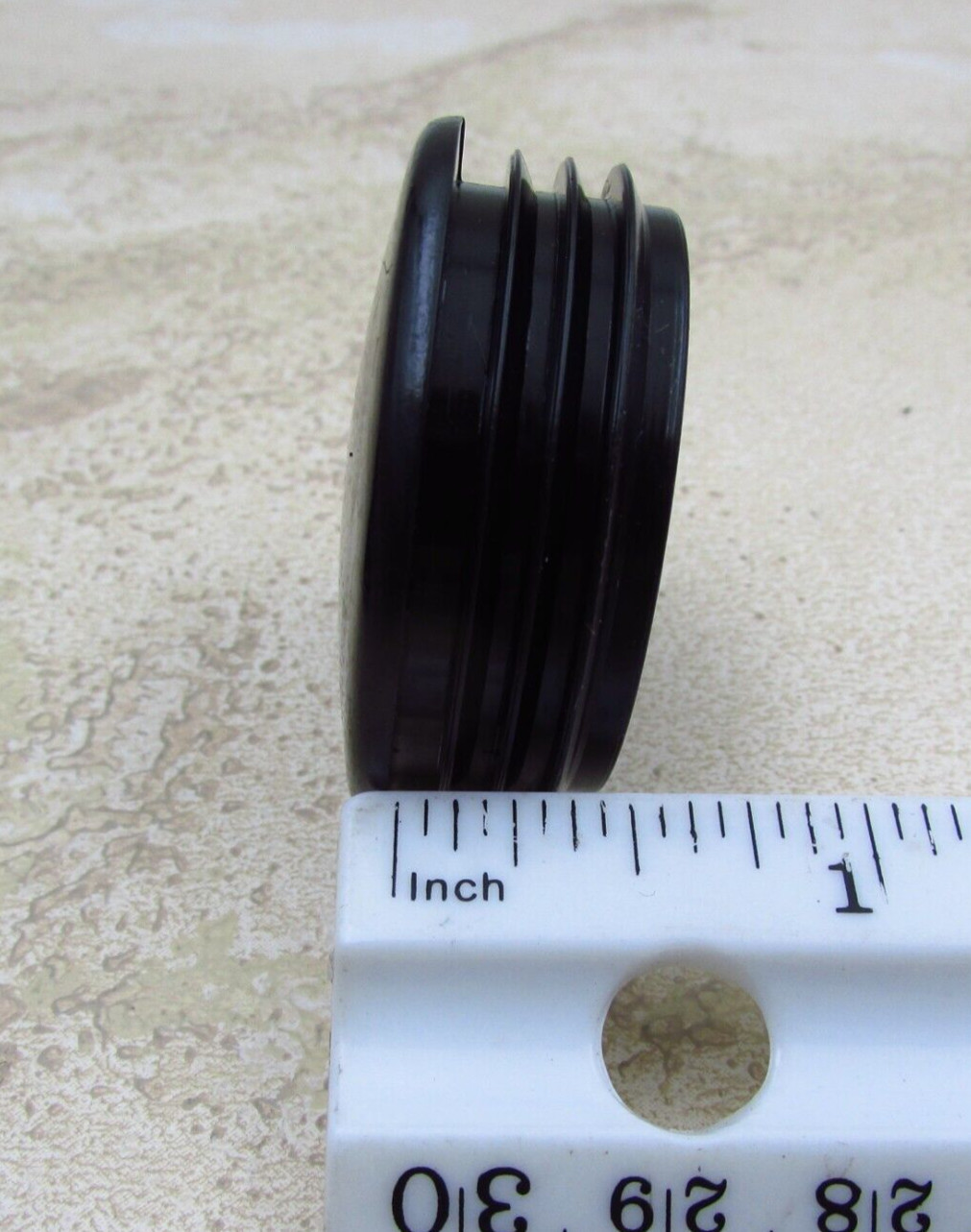 QTY 4 Plastic 1-5/8″ Inch, 14-18 Gauge Round Tube End Cap Insert Plug Glide