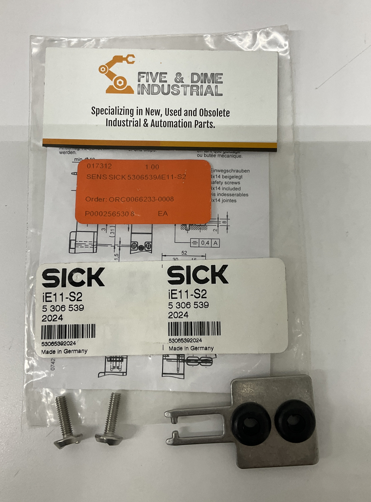 Sick iE11-S2 Safety Operation Key for I11 Actuator