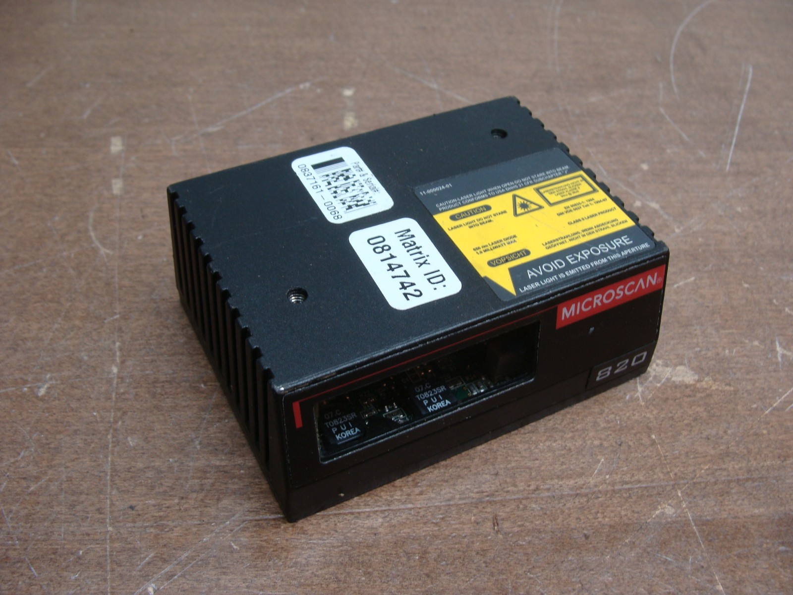 MICROSCAN INDUSTRIAL BARCODE SCANNER FIS-0820-0003G