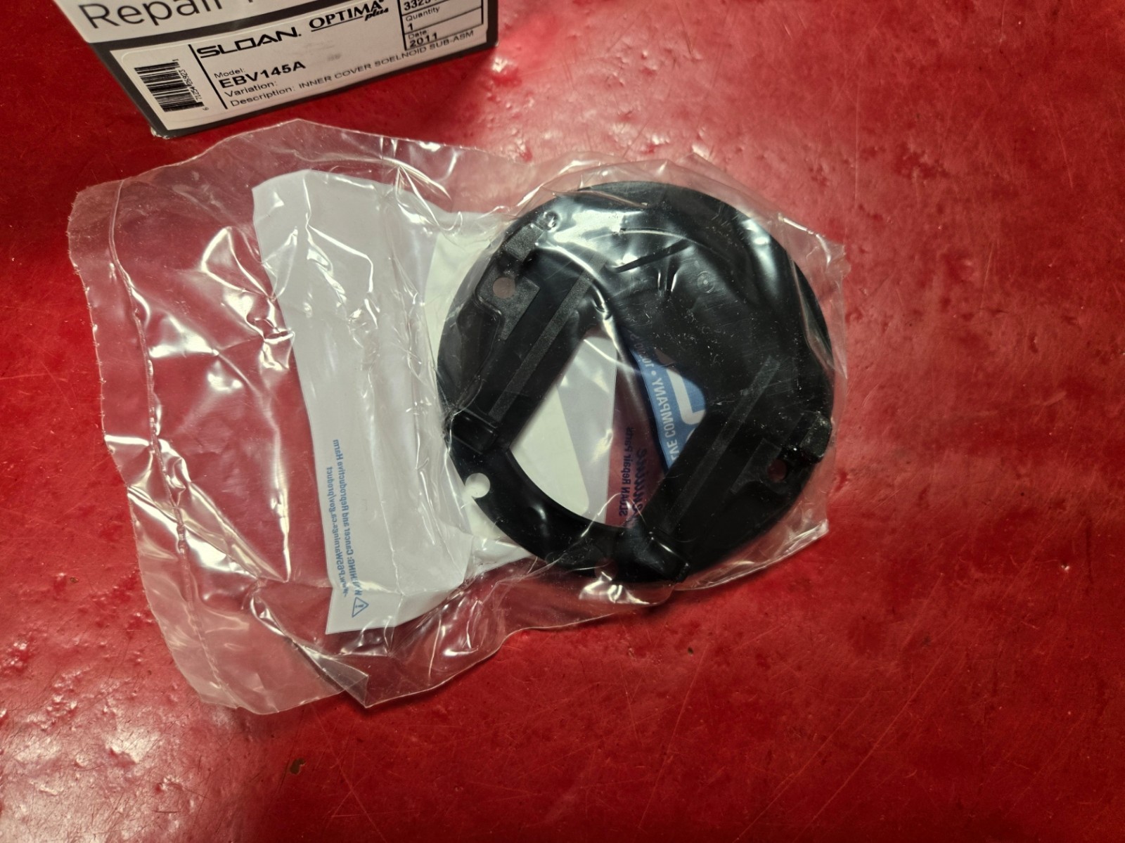 Sloan EBV-1010-A Metal Inner Cover Repair Kit 3325089 OEM toilets urinals