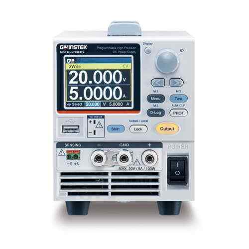 Instek PPX-2005 100W High Precision DC Power Supply: 20V/5A