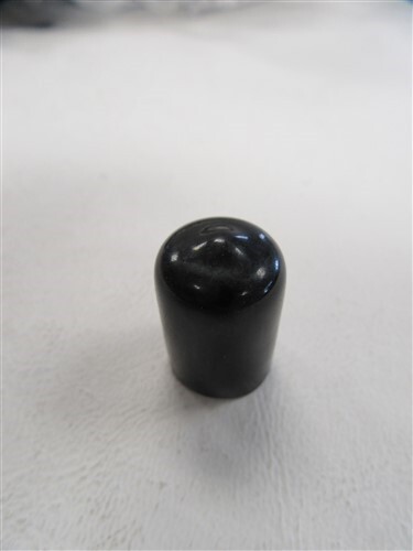 STOCKCAP VINYL SHORT CAPS 0.500″ X 0.750″ (BAG OF 100) BLACK 001328 MARINE