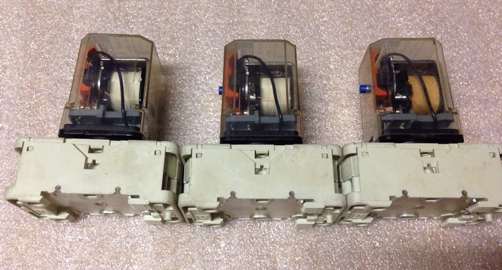 Schrack 111PGS & Bircher R3, 24V, Lot Of 3, ShipSameDay W/2-3DayShipping #1374Y