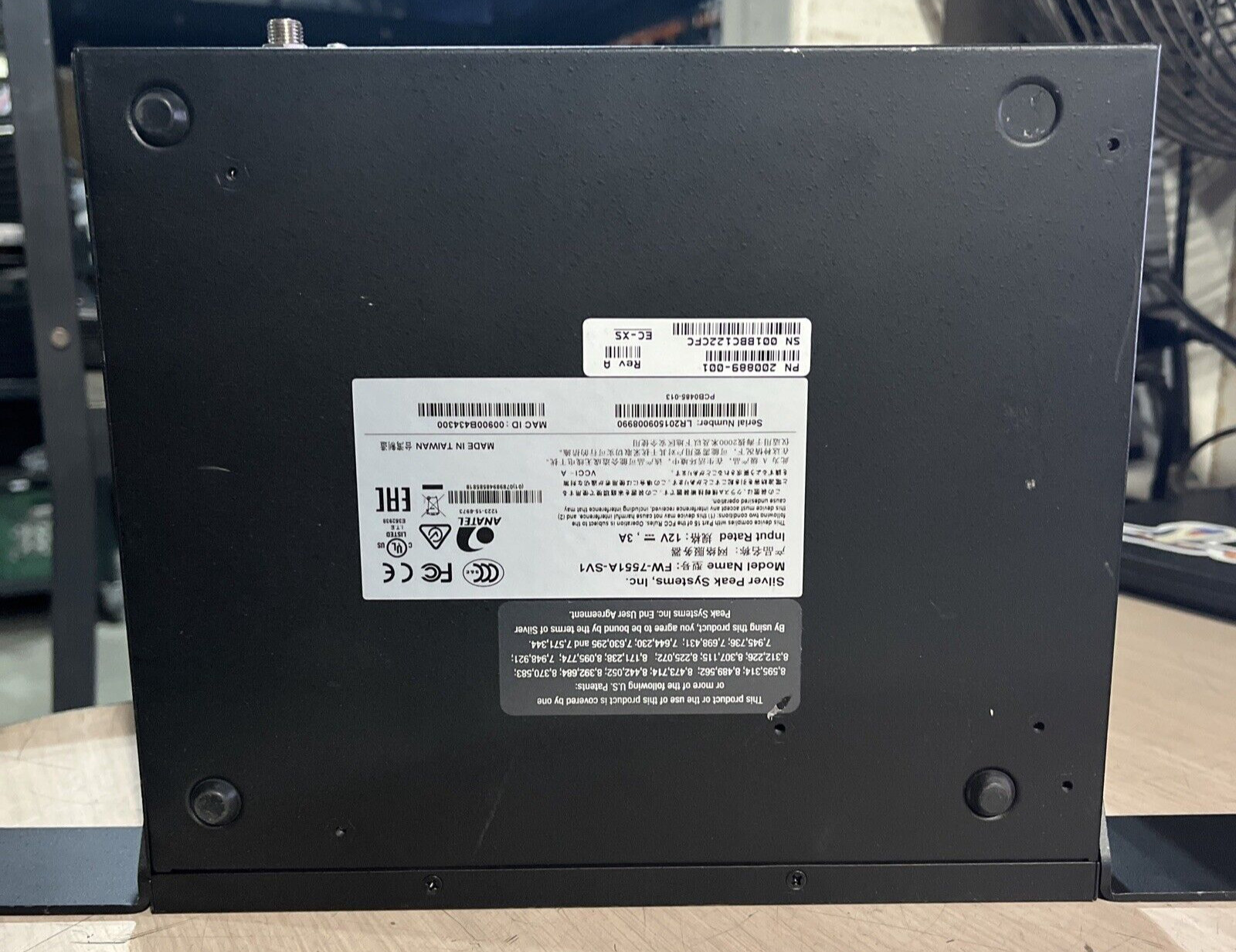 SILVER PEAK SYSTEMS FW-7551A-SV1 UNITY EDGE CONNECT