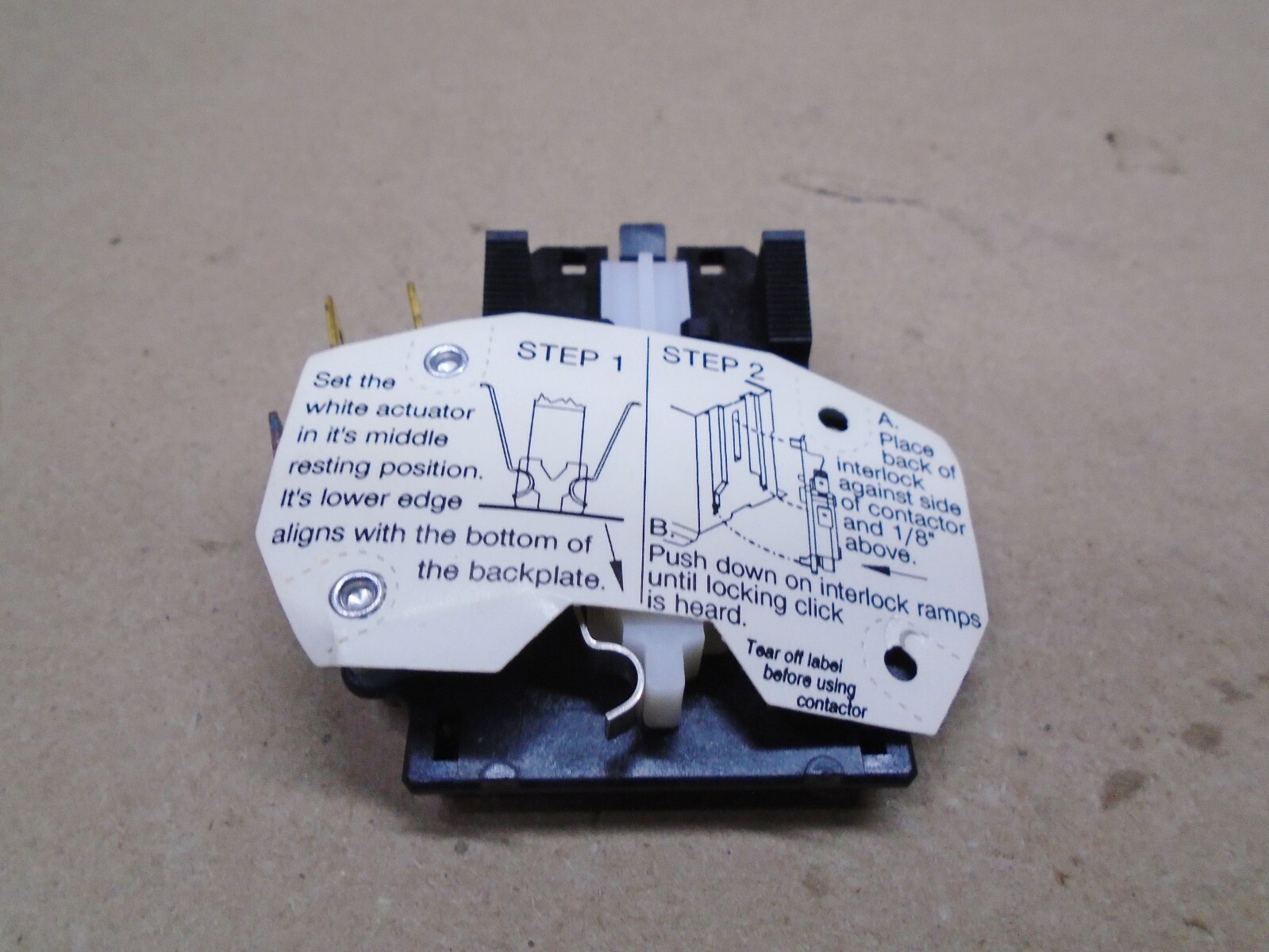3 Lot NEW Service First SWT 1730 Auxiliary Electrical Interlock X13090087477