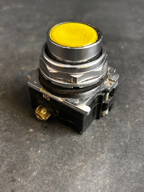 CUTLER-HAMMER 10250T YELLOW PUSHBUTTON SWITCH ($16 OBO)