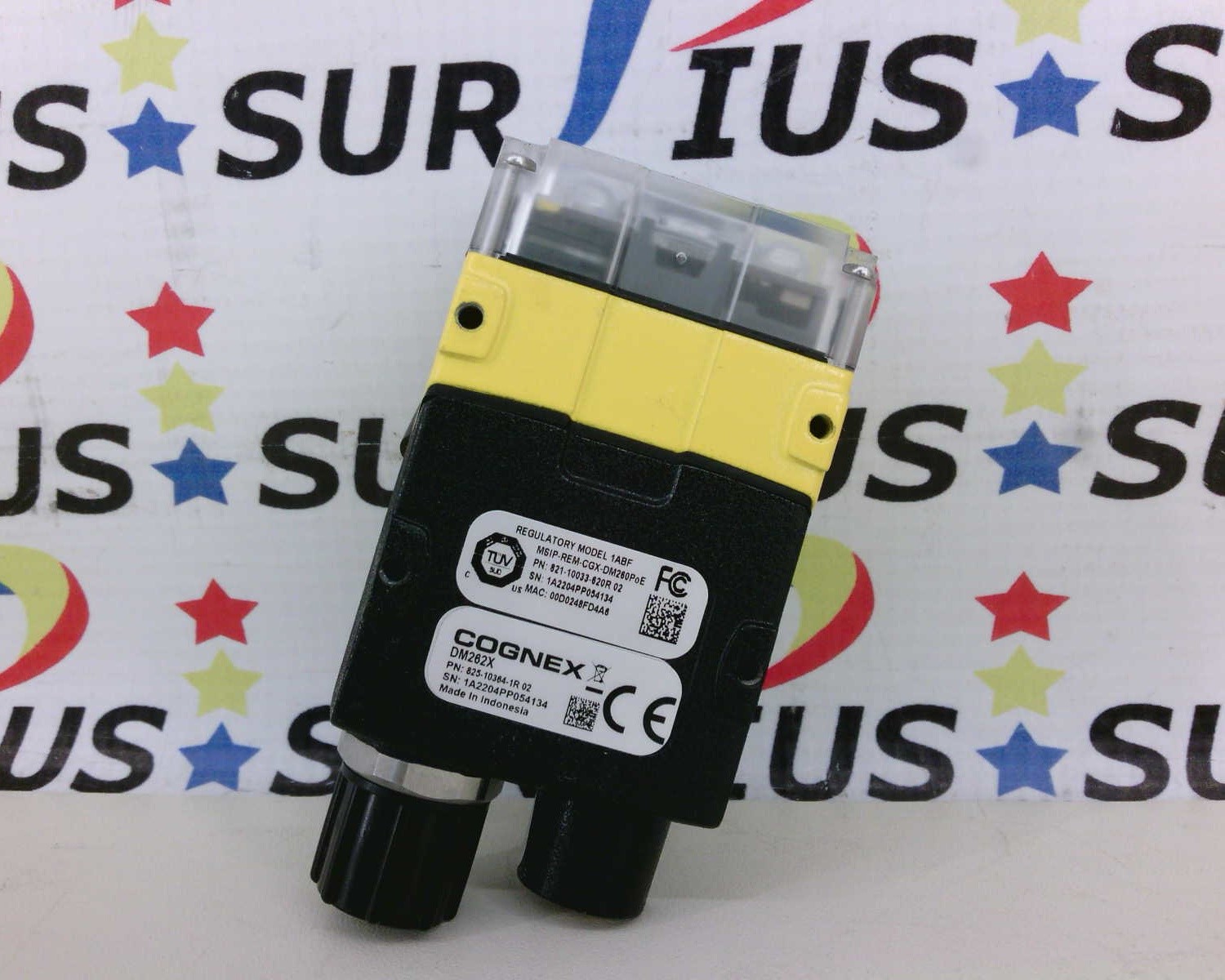 NSSP Cognex DM262X 825-10364-1R 02 Barcode Reader