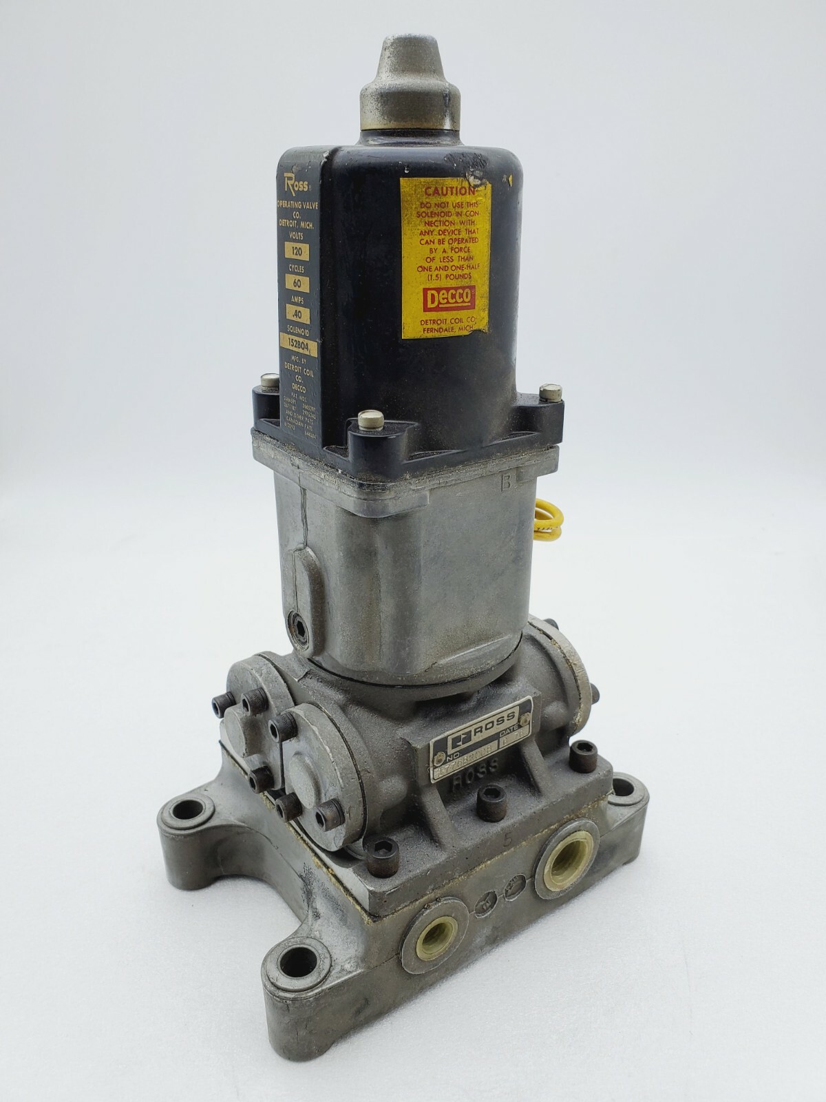 1776B2008 Ross Valve With 152B04 Solenoid