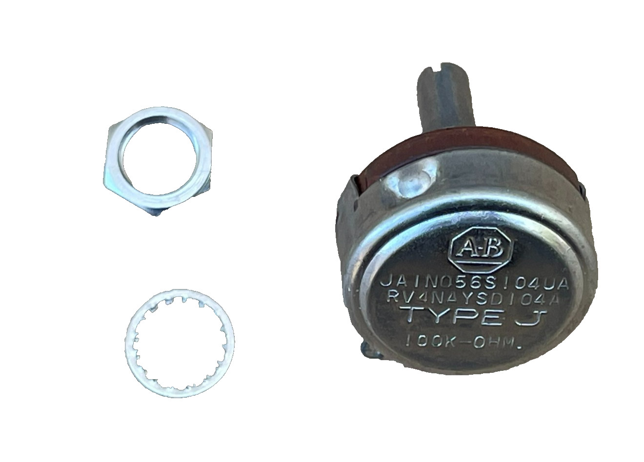 Allen-Bradley JAIN0568104UA RV4NAYSD104A /10% 100K-Ohm Potentiometer