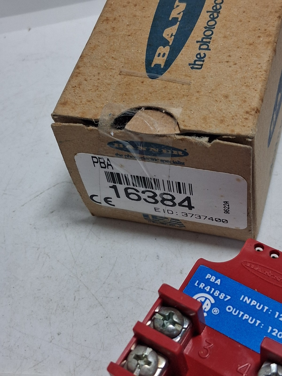 BANNER PBA LR41887 POWER BLOCK 120VAC 100VA 50/60HZ NIB