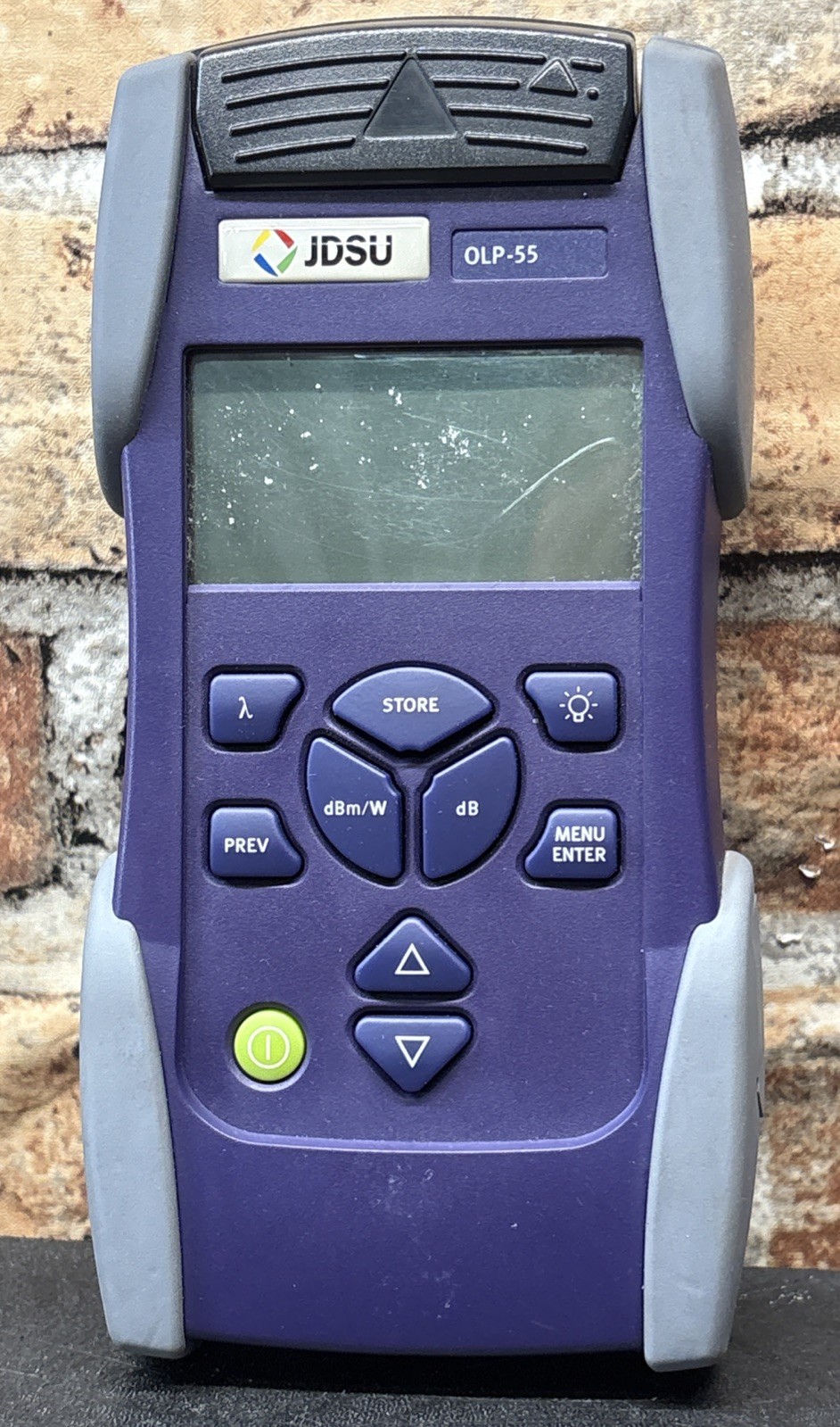 JDSU OLP-55 Optical Power Meter 2277/01 780–1650nm PC/APC SM MM