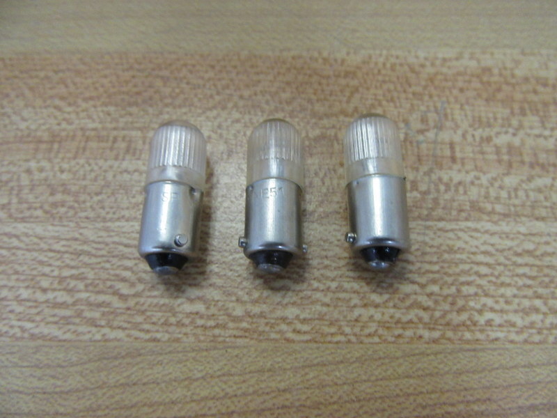 Chicago Miniature NE51 B1A Miniature Lamp Bulbs (Pack of 3)