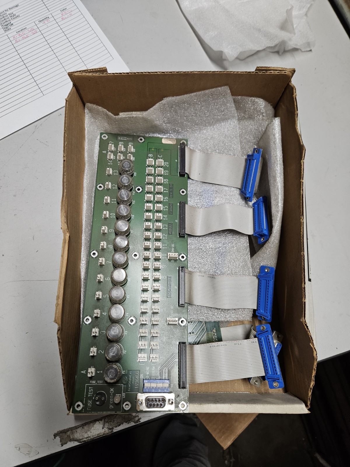 Kosan ISD02 Back Plane Card 163A466