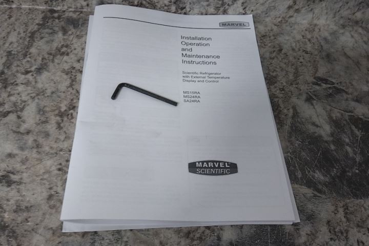 Marvel Scientific SA24RAS5RS 115VAC Stainless Steel Undercounter Refrigerator