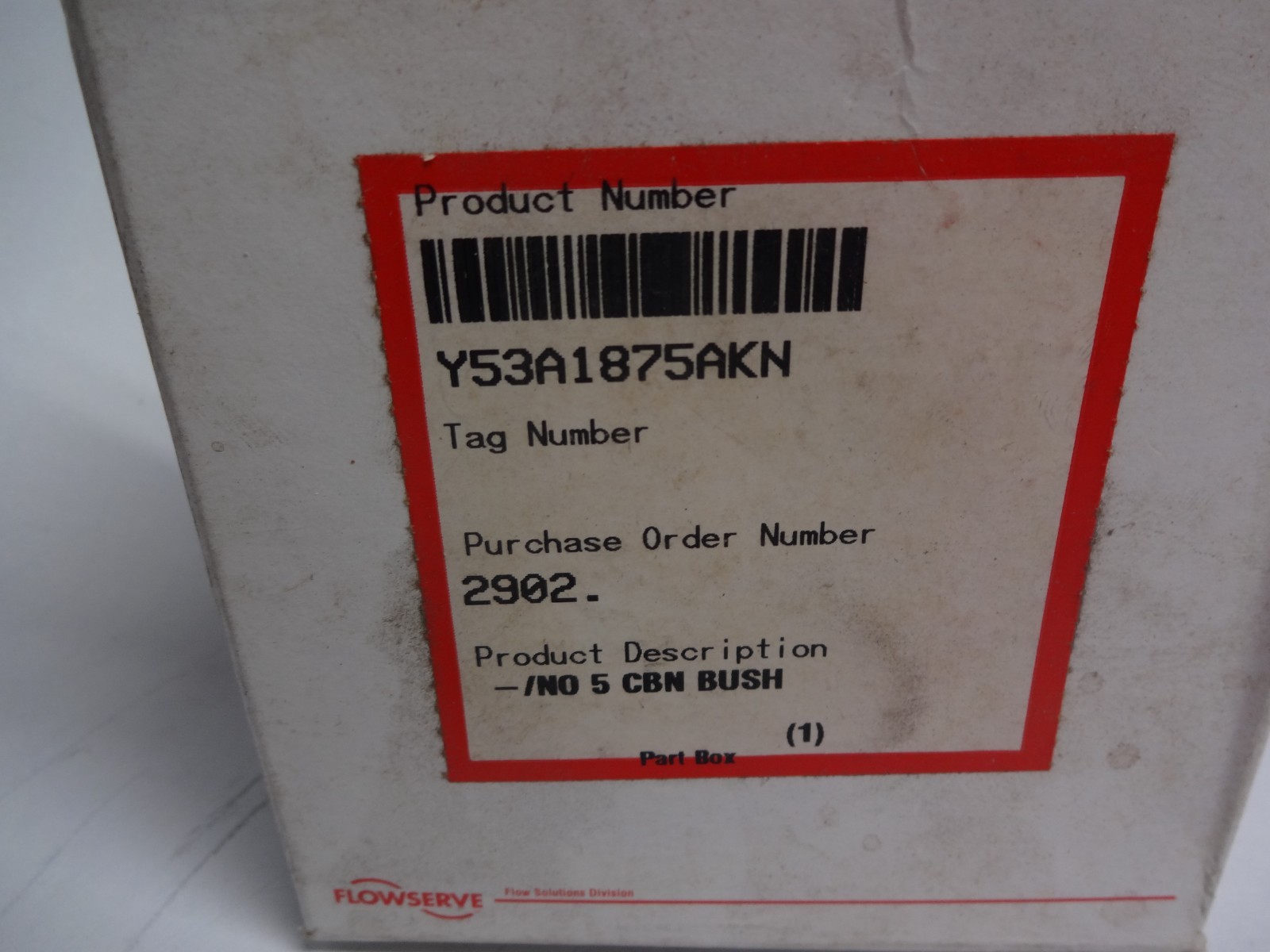 Flowserve Y53a1875akn -/No 5 Cbn Bushing