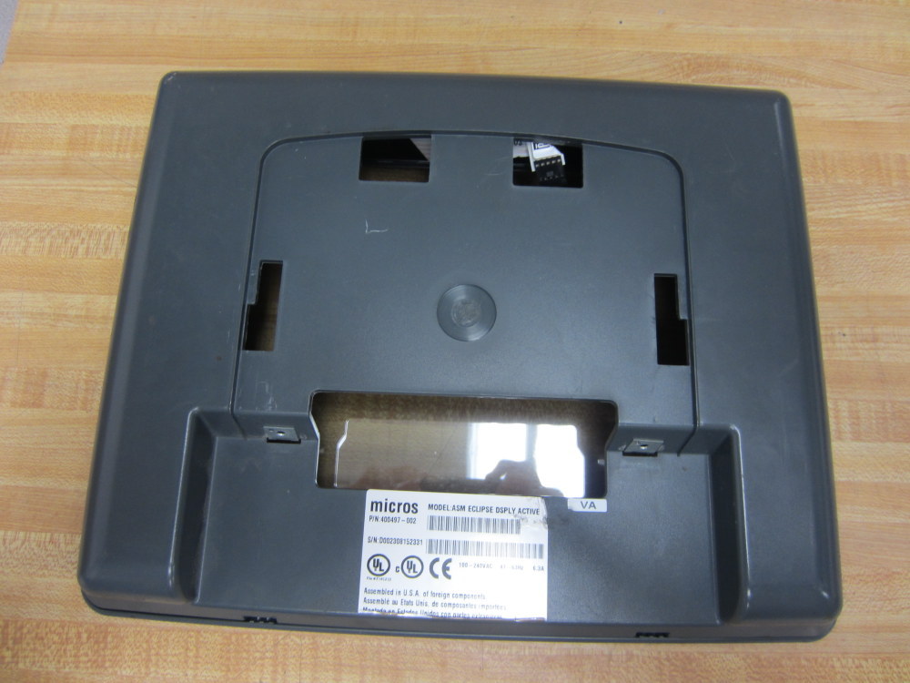 Micros 400497-002 ASM Eclipse Display CB RD 400497002 Case Only