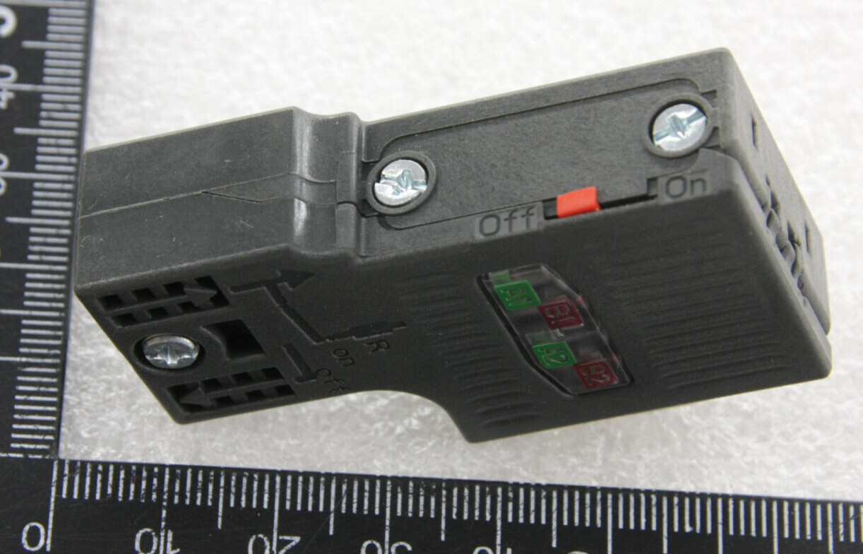 Siemens Simatic PROFIBUS DP Fast Connect 9-Pin BUS Connector 6ES7 972-0BA52-0XA0