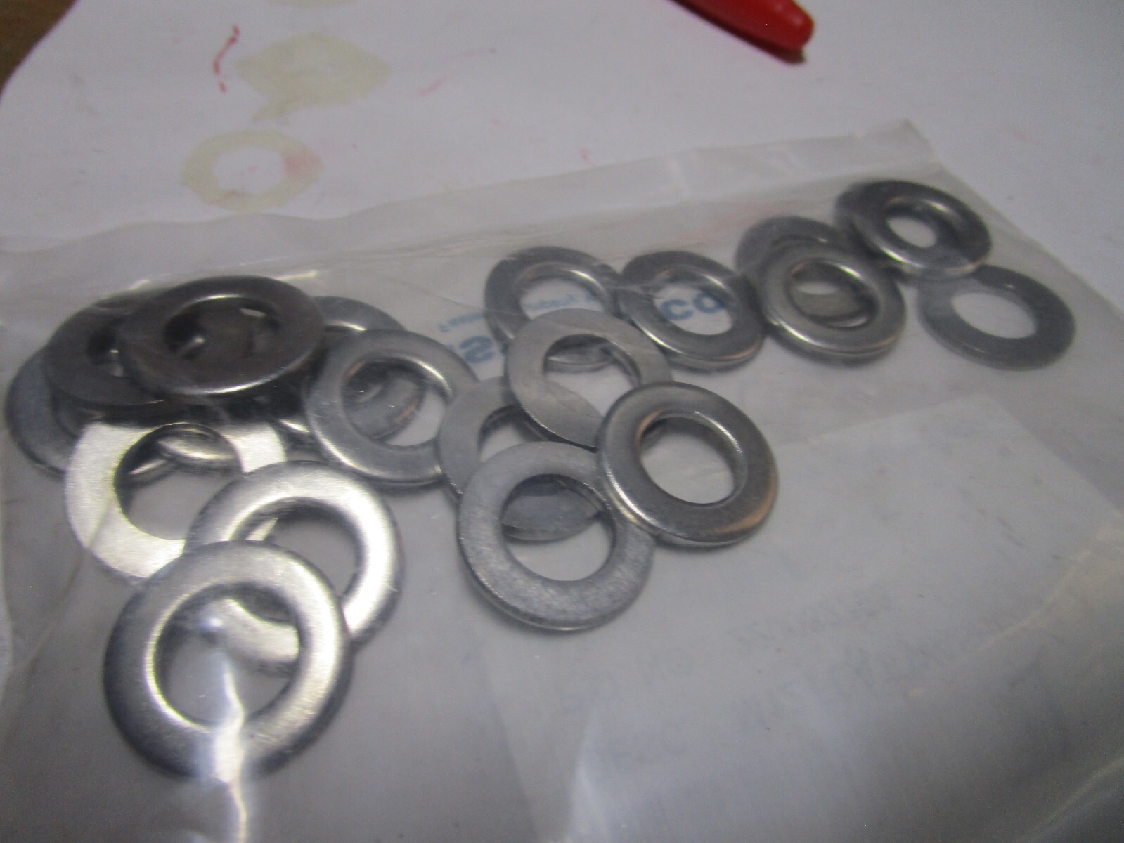 M12 x 24mm OD DIN 125 A2 Stainless Steel Type A Flat Washer QTY 20