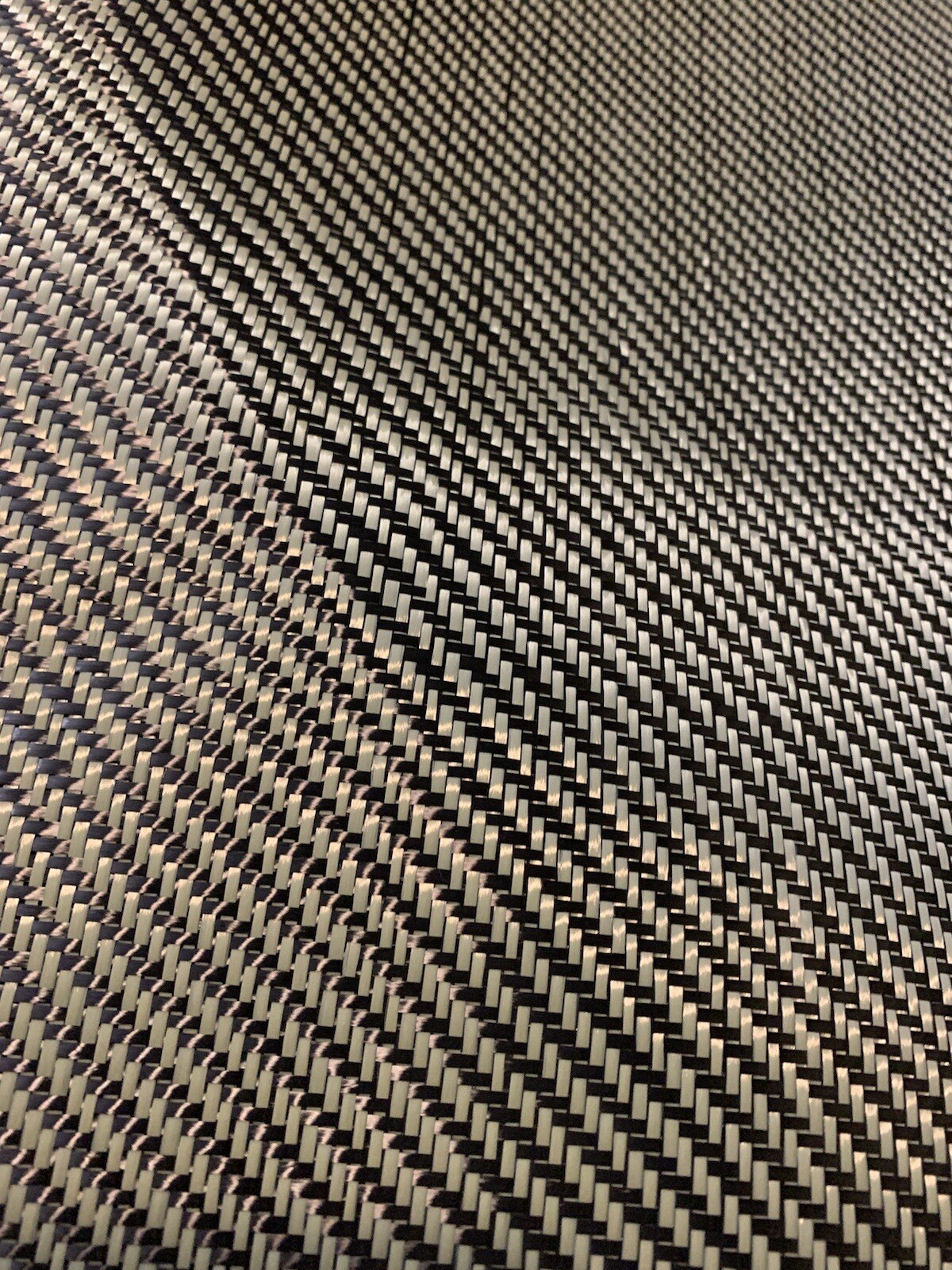 10mX hybrid aramid carbon Fabric 2×2 Twill 200g / Sqm Width 100cm In Roll