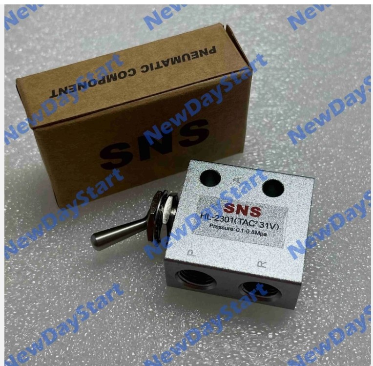 For Pneumatic Mechanical Valve Toggle Switch HL2301-V 2 Postion 3 Port 1/8″PT