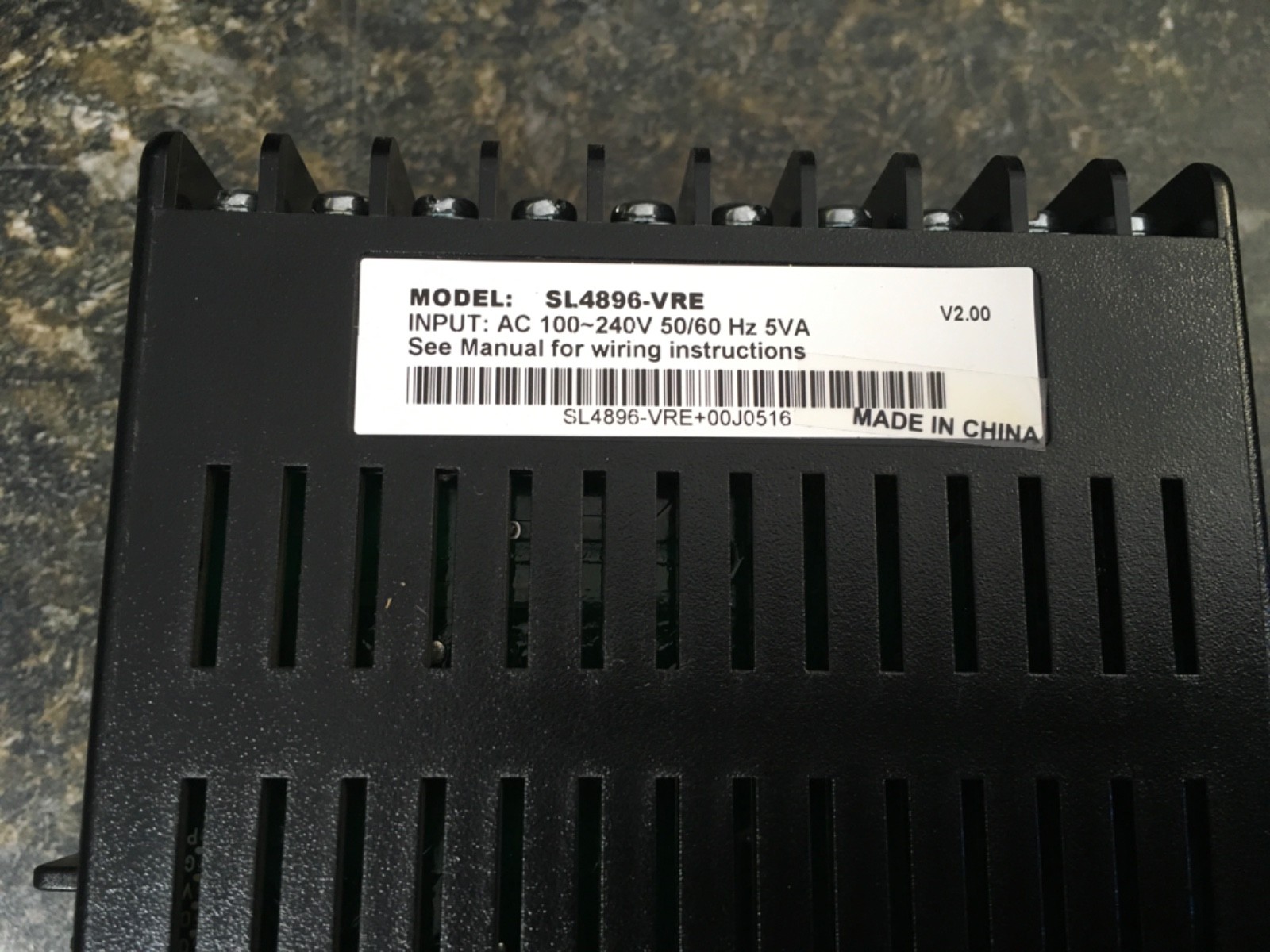AUTOMATION DIRECT SL4896-VRE Standard Temperature Controller