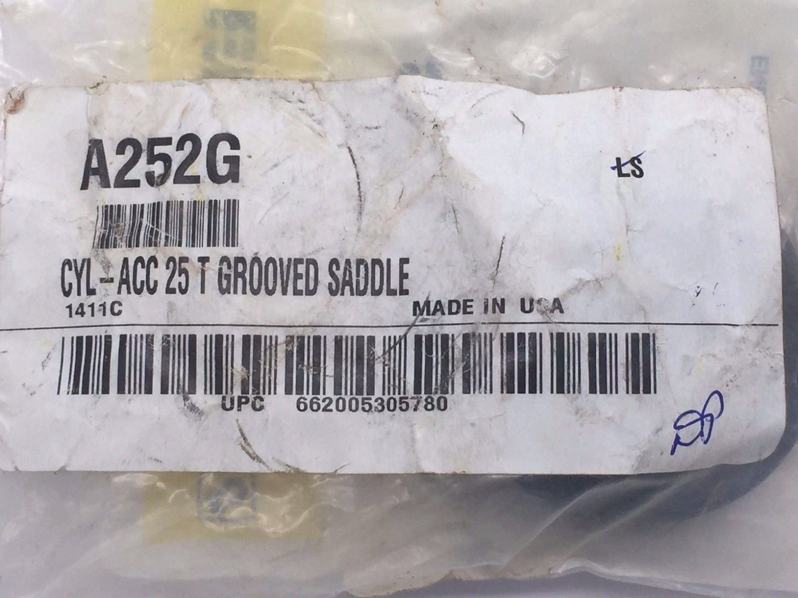 Enerpac A252G Cylinder Saddle Grooved Diameter 50mm for 25 Ton Cylinder