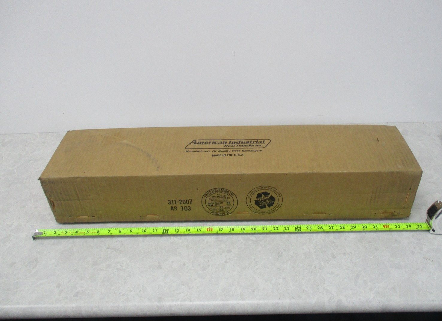 AMERICAN INDUSTRIAL AB-703-A4-TP, HEAT EXCHANGER, IA0296