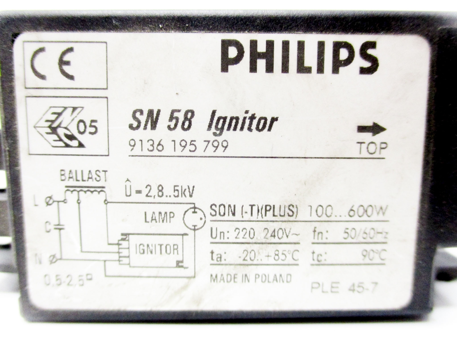 PHILIPS SN58 9136-195-799 UNMP