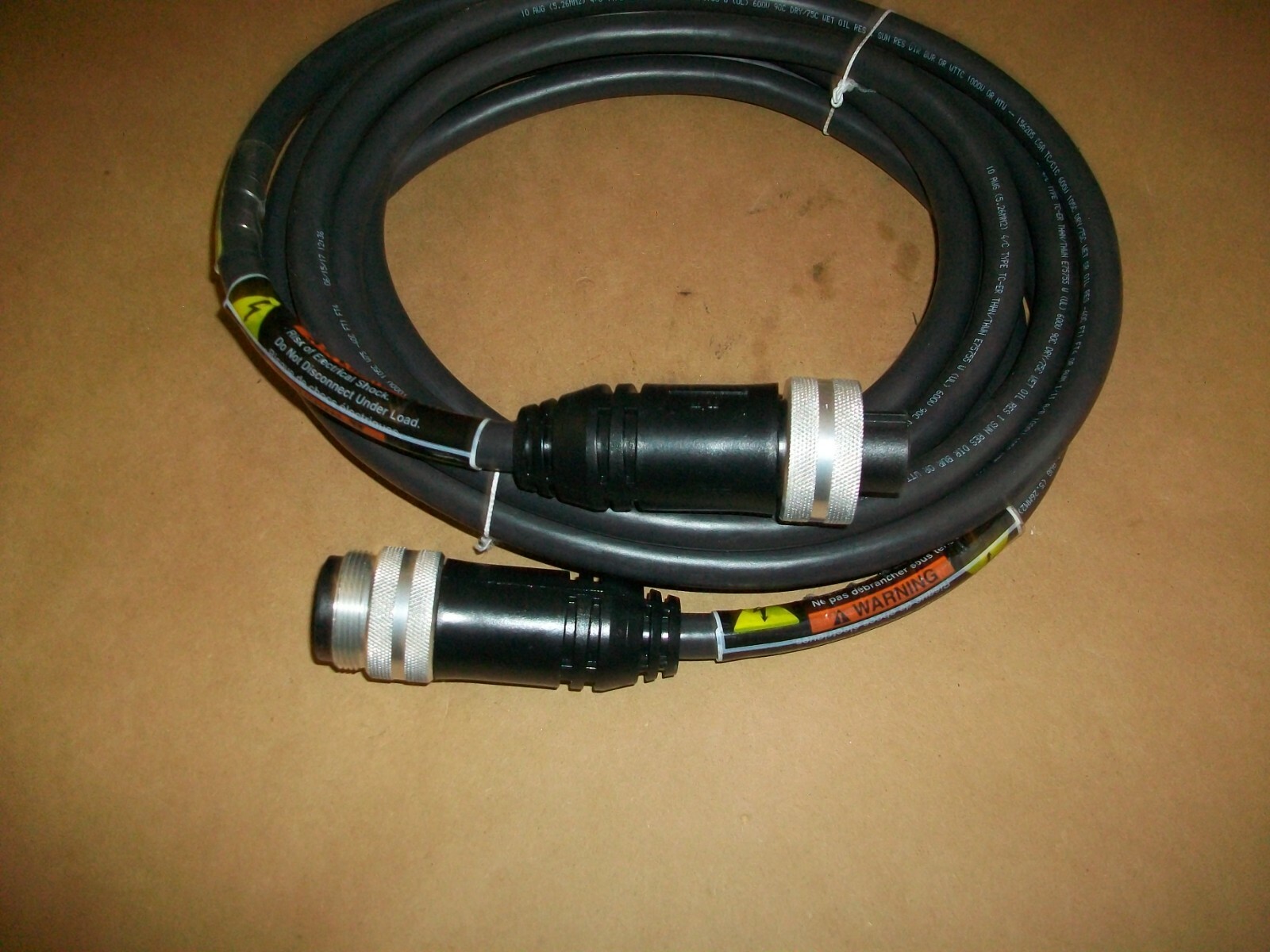 Brad Power Extension Cable 1300640455 CC4030K 17M050G NEW