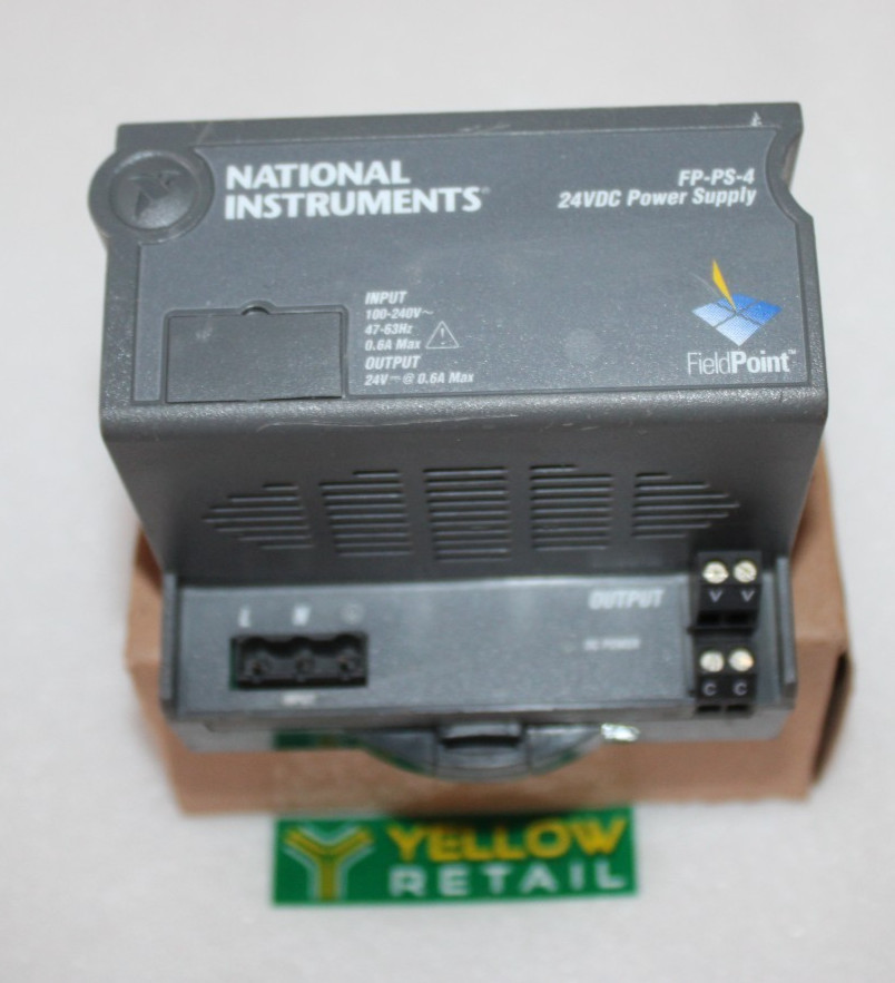 NATIONAL INSTRUMENTS FP-PS-4 FIELDPOINT 24 VDC POWER SUPPLY MODULE 187999A-01