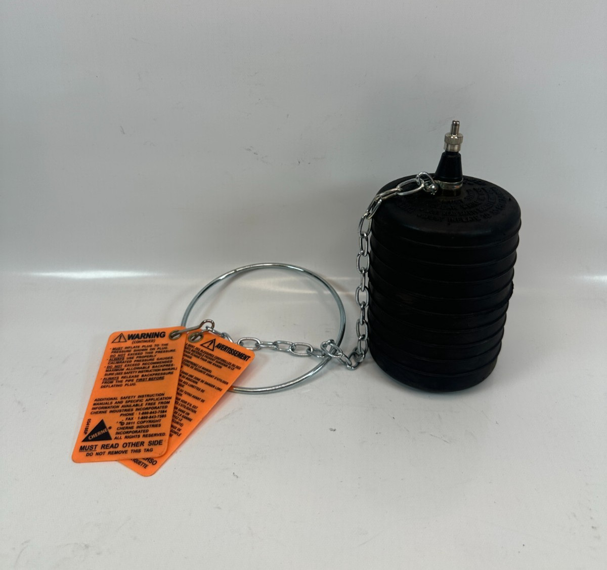Cherne Industries 270-040 4″ (100mm) Test Ball Black – New Fast Ship