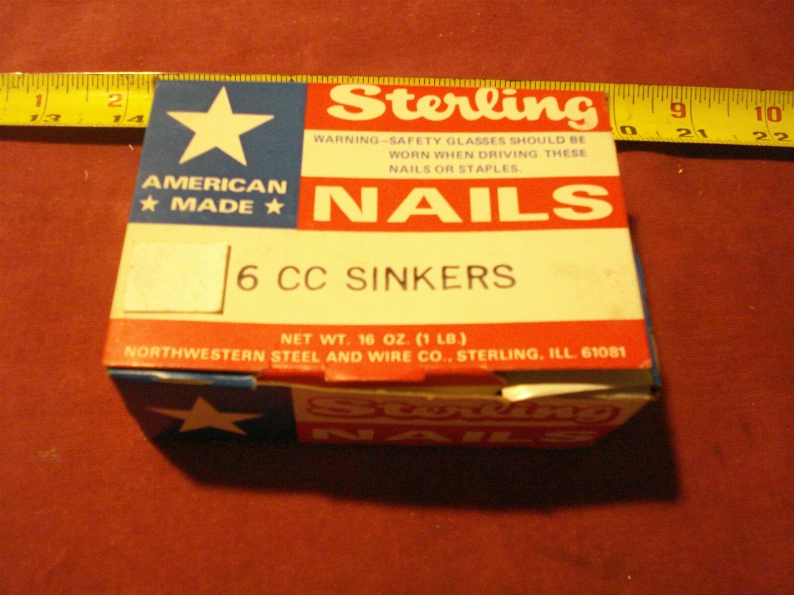 (1555.) Sinkers 6 CC – 1 Lb Box