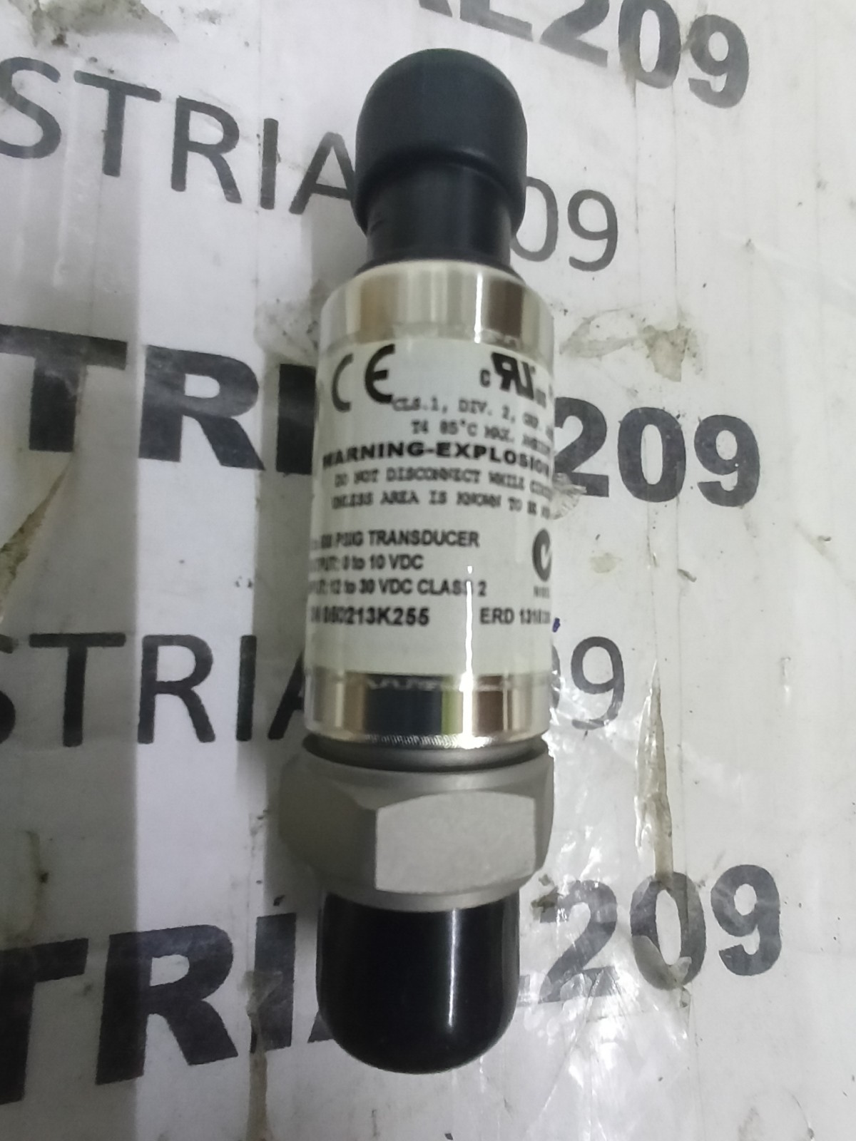 1/4” JOHNSON CONTROLS P499VCP-105K PRESSURE TRANSDUCER