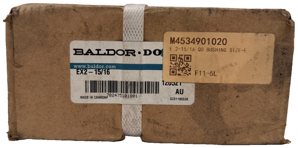 NEW BALDOR DODGE EX2-15/16 QD BUSHING 2-15/16″ BORE 120521 EX21516