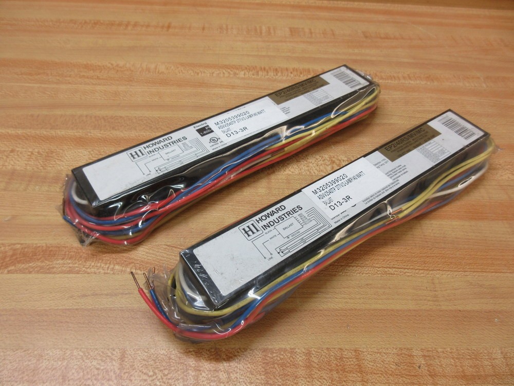 Howard Industries EP2/40RS/MV/NC Ballast EP240RSMVNC (Pack of 3)